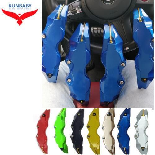 KUNBABY 7 Colors ABS Plastic Disc Brake Caliper Cover Without Logo Front And Rear For BMW Audi Mercedes Benz