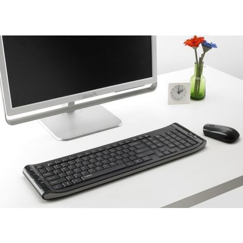 MAORONG TRADING Multimedia wireless keyboard and mouse combo For Lenovo For Asus For DeLL For Acer AIO Computer Laptop desktop