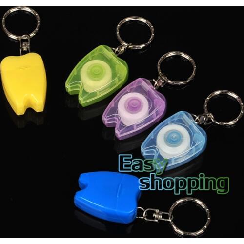 Teeth Cleaning Dental Lab Oral Care 5 packs Kit Toothpicks Floss Pick 15m Long 1 order