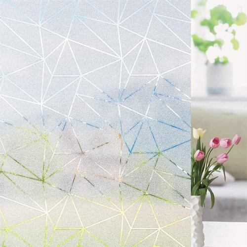 Non-sticky static blocking light window color anti-ultraviolet household glass sticker privacy decorative window film