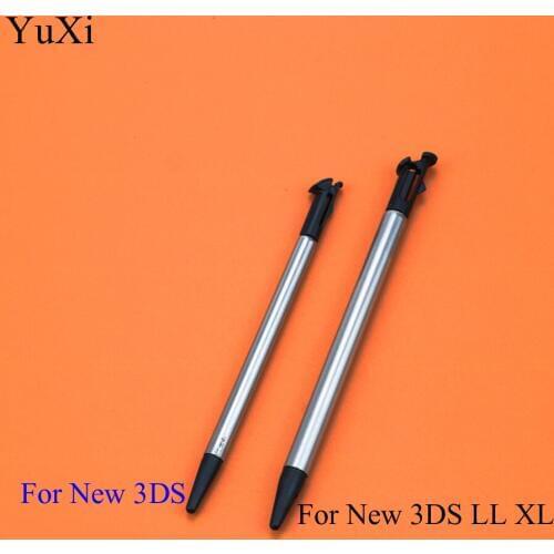 YuXi Portable Game Touch Pen Retractable 2 in 1 Mini Metal Stylus Touch Screen Pen for New Nintendo 3DS LL/XL Console