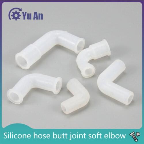 Rubber Hose Coupling Soft Rubber Straight Reducing Connector Pipe Connect Fittings Non-standard Tube Connector 1 Pcs