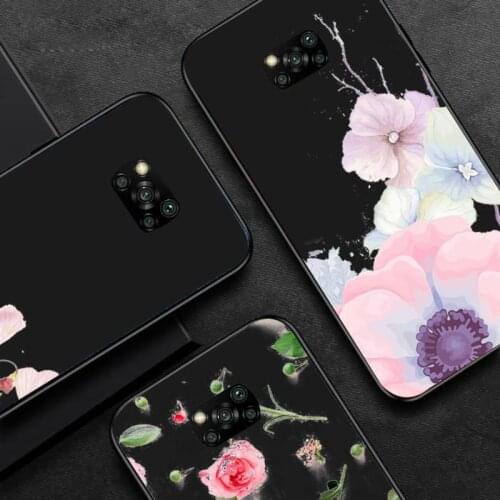 Rose Phone Case For Huawei P40 P20 P30 Mate 40 20 10 Lite Pro Nova 5t P Smart 2019