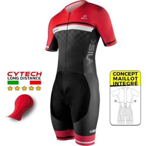 SILA Cycling Jersey Men Triathlon Clothing Skinsuit Ropa Ciclismo Bike Sport Jumpsuit Skating Suit 2021 new style Mens Trisuits