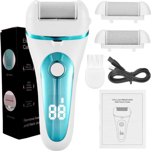 Electric Pedicure Tools File Callus Remover Dead Skin Callus Remover Foot Files USB Rechargeable Heel Foot Feet Skin Care Tools