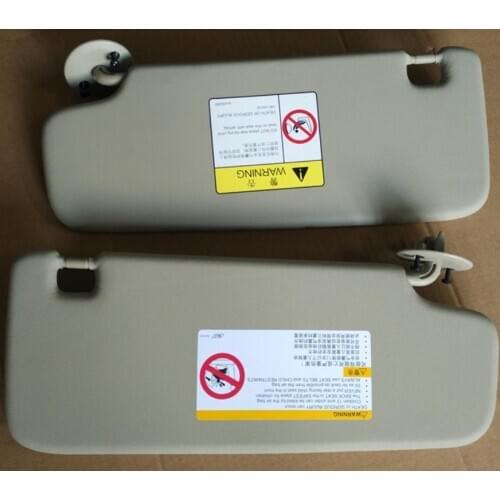 Overhead Console Interior Sunvisor With Mirror Front visor assembly For Chevrolet Aveo Spark Sun Shield Car accessories