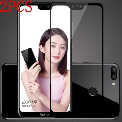 2PCS Full Glue Full Cover Tempered Glass For Huawei Honor 9i 2018 Screen Protector protective film For Honor LLD-AL20 glass