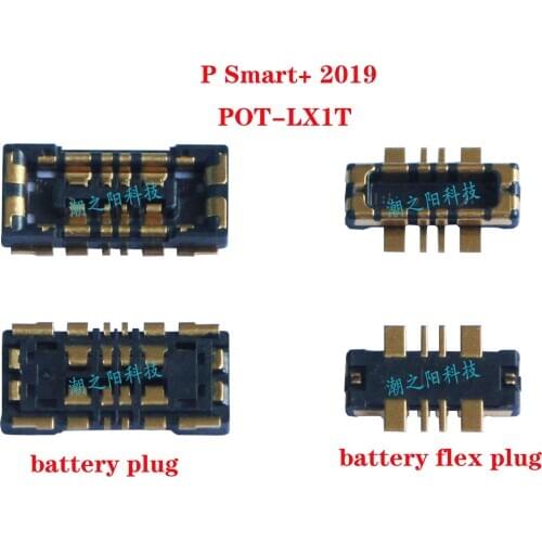 Battery FPC Connector Clip Plug On MotherBoard For Huawei P Smart+ 2019