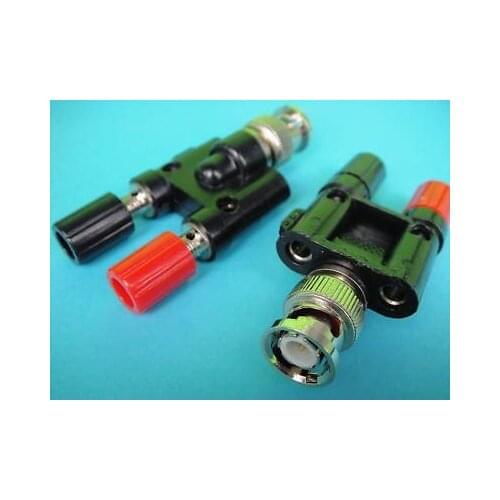 10 BNC Male to Double Binding Posts Connector Jack BBP