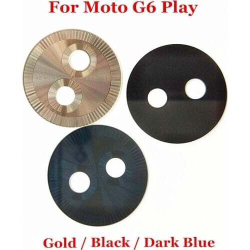 1x Rear Back Camera Glass Lens Cover with Sticker for Motorola Moto G6 Play