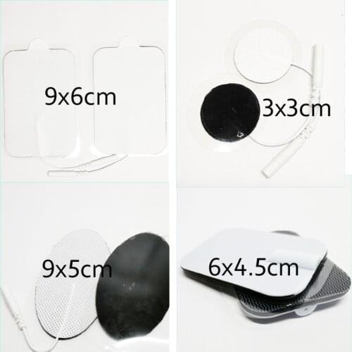 30PCS/15 Pairs Electrode Pads For Electric Tens Acupuncture Therapeutic Puls Machine Slimming Electric Body Massager Frequency