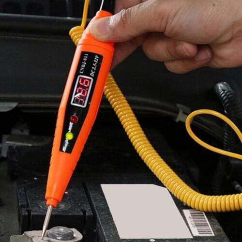 80% Dropshipping!! 2.5-32V Electric Digital Display Car Fuse Circuit Probe Tester Voltage Test Pen