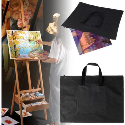 A2 Drawing Painting Board Storage File Bag ​​Document Handbag Drawing Board Bag Adjustable Strap Shoulder Bags Free Shipping