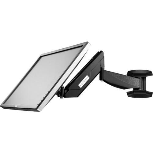 Super Quality Full Rotation 13-27 inch LCD LED Computer Monitor Holder Support TV Wall Mount Gas Spring Arm Bracket VESA 75/100