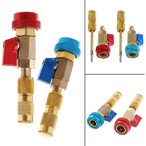 Air Conditioning R134A Valve Core High Low Pressure Quick Remover Installer Tool