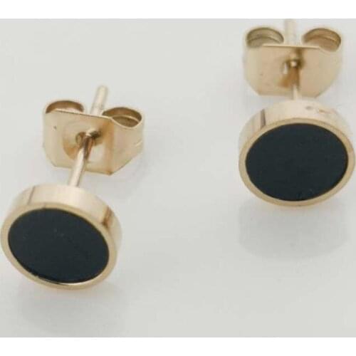 Classic Korean earring stainless steel women