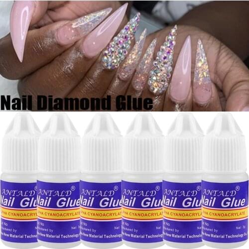 Nail Art Glue DIY Manicure Rhinestones Decorations Sticking Adhesive Alloy Jewelry Diamonds Paste Glue Decoration Nail Tools