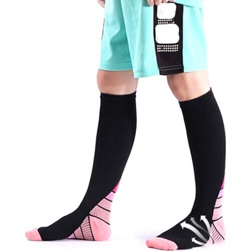 Brothock Compression Socks Nylon Medical Nursing Stockings Specializes Cycling Fast-drying Breathable Adult Sports Socks