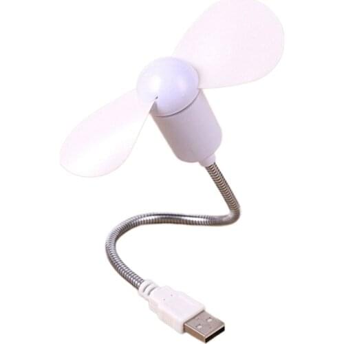 Mini Snake Fan Silent Soft Leaf Fan Computer Usb Fan Bendable Freely Mini Soft Leaf Snake Silent Fan