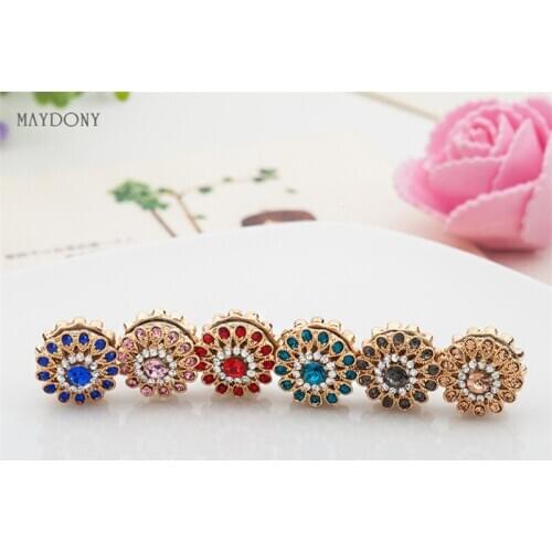XT58 fashion headwear scarf magnet brooch hijab clips