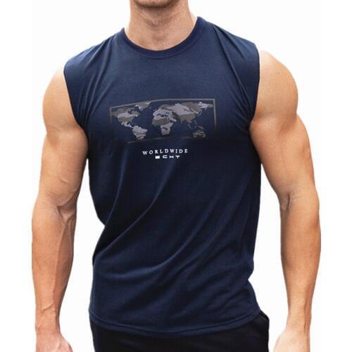 Apparel New men tank tops shirt gyms fitness tank top Male sleeveless cotton bodybuilding Breathable vest tops clothes hombre
