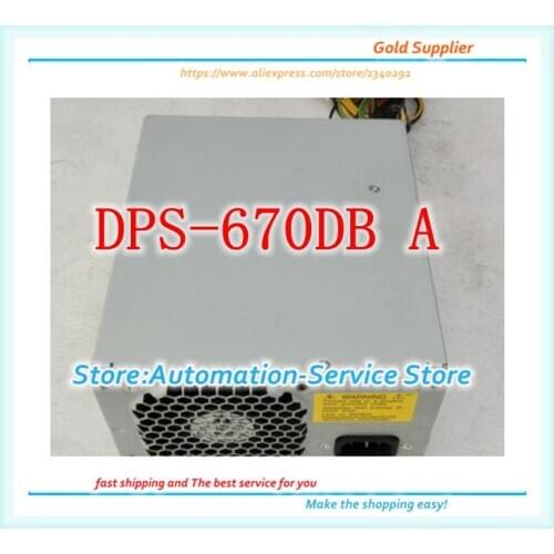Original DPS-670DB A Power 670W For Server 2U Case 80% New Tested