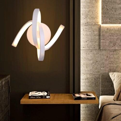 LED Wall Mount Light Bedside Aisle Lighting Indoor Bedroom Bedside Decoration Lighting 85-240V Bedroom Living Room Art Lamp