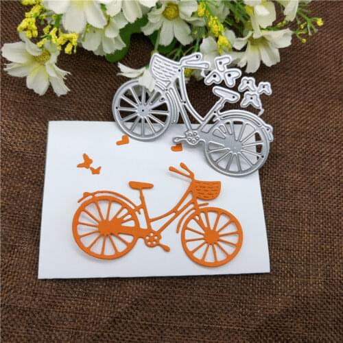 Bicycle Hearts Frame Metal Cutting die keychain shaker Heart Paper Key Chain Scrapbook Paper Craft Card Punch Art Knife Cutter