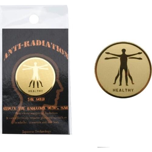 10pcs Health Logo Sticker Against EMF Scalar Shield