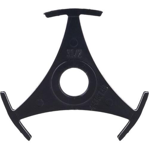 5 pcs 7 Inch Vinyl Record Adapter Converter For 45RPM Turntable Phonograph 45RPM Q81F