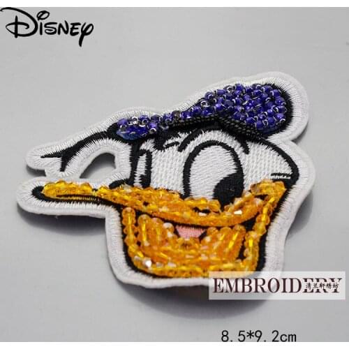 Disney Cartoon Donald Duck Bear Pattern Accessories Accessories Clothes, Shoes and Bags Wild DIY Sewing Patch Stickers