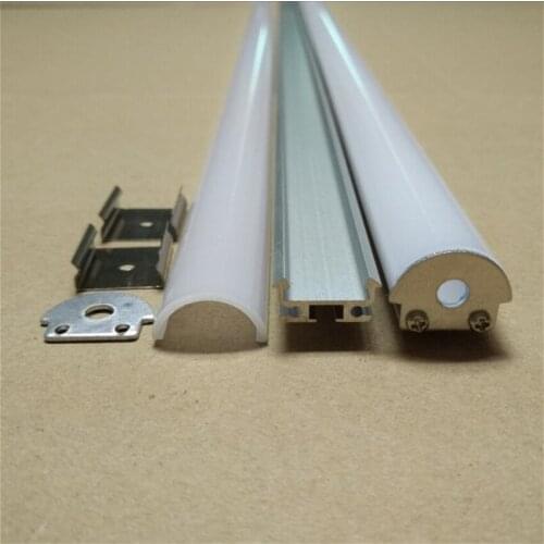 Free Shipping hot Selling Aluminum Profile for flex/hard LED Strip Light LED bar Light Decoration 2meters/pcs 150m/lot