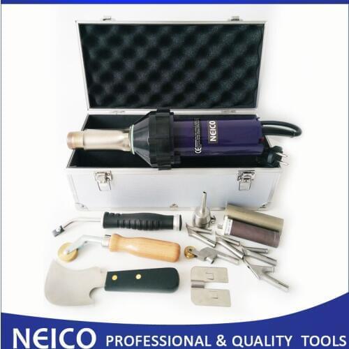 Free Shipping ,High Quality 110V / 230V 1600W PVC Vinyl Floor Hot Air Weld Tools Kit, Floor Plastic Welder Heat Gun Kits