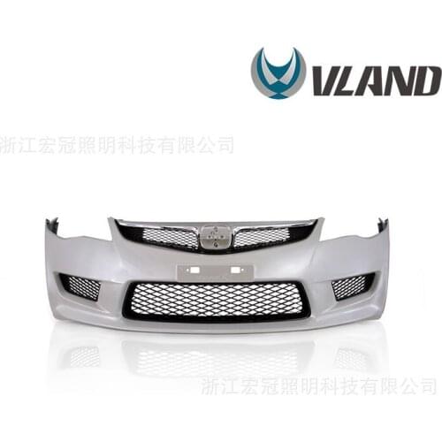 Suit For Honda 2006-2011 Front Bumper Plus China Grid Assembly Refitting Civic Big Enclosure