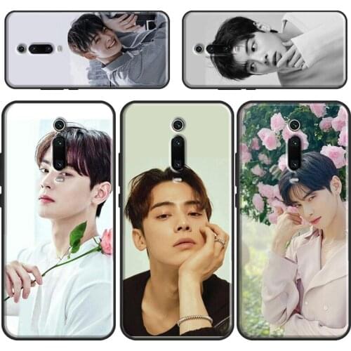 True Beauty Cha Eun Woo Case For POCO F3 M3 Pro POCO X3 Pro Coque For Xiaomi Mi 11 Ultra 10T Pro Mi Note 10 Lite