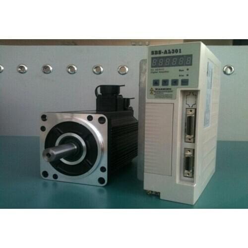 Cheap price AC220V servo motor drive + 400W servo motor with 3m cable