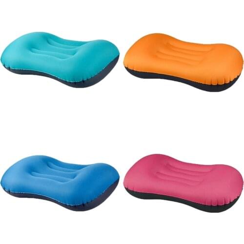 Travel Inflatable Pillows Portable Ultralight Pillow Sleep Cushion Head Rest Air Neck Cushion for Car Plane Hiking Beach Camp