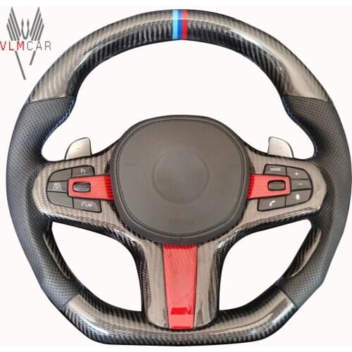 Carbon hand made Steering Wheel Suitable For M Sport Steering Wheel For 5 series G30 for 550d steering wheel