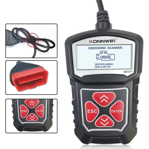 Professional OBD2 KW309 Engine Code Reader Car OBD Diagnostic Scan Tool For Mercedes Benz AMG C E Class GLA GLC CLS W212 W213