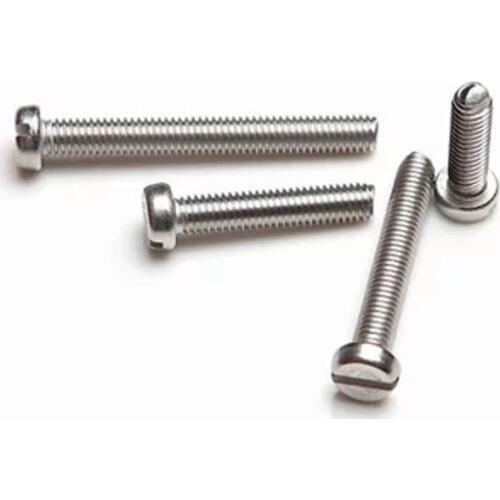 M8 M10 column screws cap one line socket bolts straight line slot screw GB65 stainless steel slot drive bolt
