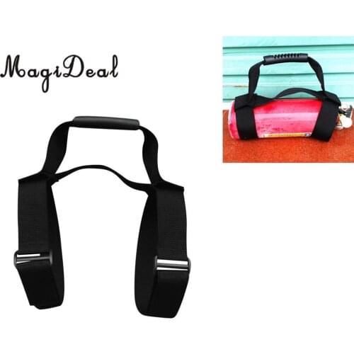 MagiDeal Heavy Duty Scuba Diving Tank Air Cylinder Bottle Carrying Strap with Handle