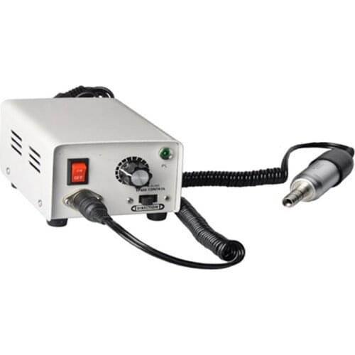 Strong 90 E-Type 35000rpm Dental Micromotor Drill Tungsten Manicure Machine Electric Micro Motor with Handpiece