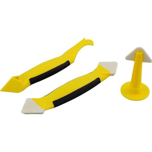 Durable Silicone Glass Cement Kit Scraper Tool Sealant Remover Tool Caulking Sealant Finishing Grout Removal Tools