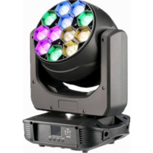 Professional dj light 12pcsx40W 4 in 1 rgbw led zoom moving head wash light dmx512 stage lighting for dj party wedding show