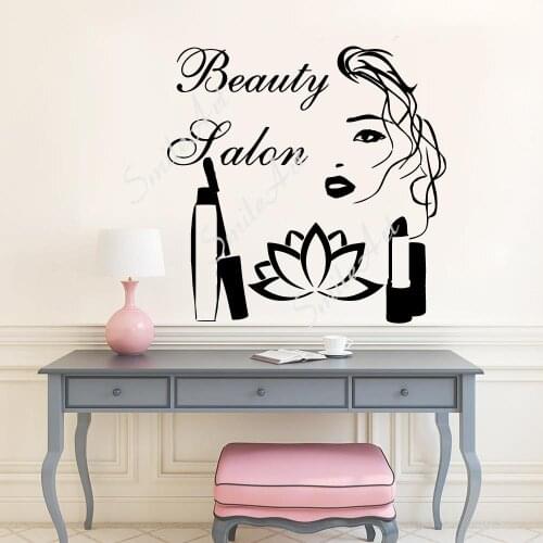 Cartoon Beauty image Self Adhesive Vinyl Waterproof Wall Art Decal For Kids Rooms Decoration Wall Decoration Murals