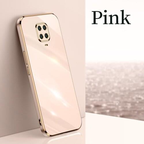 Luxury Cute Square Plating Silicone Phone Case For Xiaomi Mi 11 10 T 9 8 Redmi Note 9T 9S 8 Pro Ultra-thin Lens Protection Funda