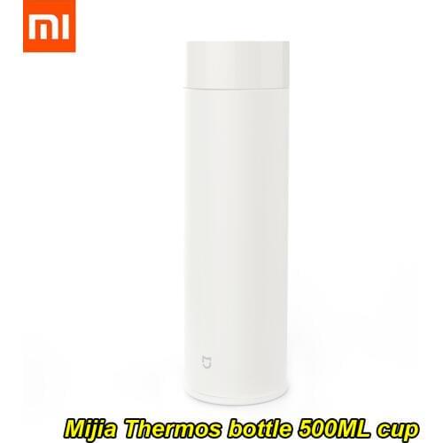 Xiaomi mijia Thermos bottle 500ML cup Thermal Vacuum mug 12 hours keep warm cold water birthday gift for boy girl friend woman