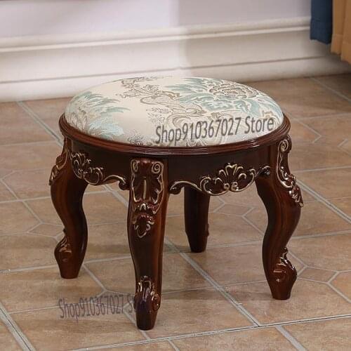 Dressing Stool. Chair Living Room Coffee Table Stool French Manicure Stool Bedroom Shoe Changing Stool