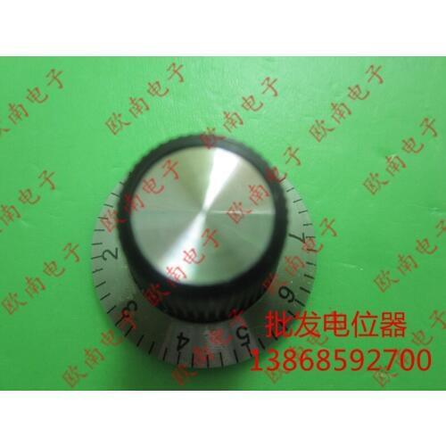 [VK] Potentiometer matching knob with dial hat handle C2 metal surface 4mm 6mm 6.35mm switch