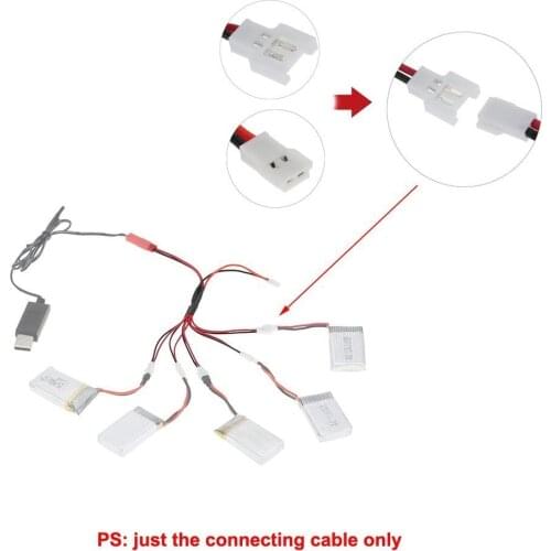 1 In 5 Charging Connector For Syma X5 X5C X5SC X5SW Hubsan X4 H107 H107L / C / D V977 V930 U816 RC Quadcopter